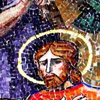 via Crucis mosaico  smalti oro zecchino