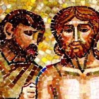 via Crucis mosaico  smalti oro zecchino