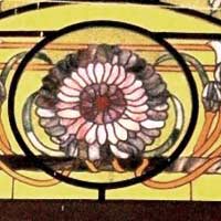 Arco Liberty con fiori di passiflora  misura diametro mt 3